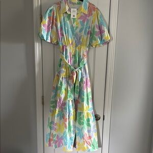 Peach Love California Pastel Collared Shirt